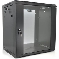 Шкаф настенный Merlion 12U 19" 600*450*634 (Ш*Г*В)мм, black (Ml3-6412)