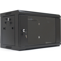 Шкаф настенный Merlion 6U 19" 600*350*367 (Ш*Г*В)мм, black (MI3-6306 / 36527)