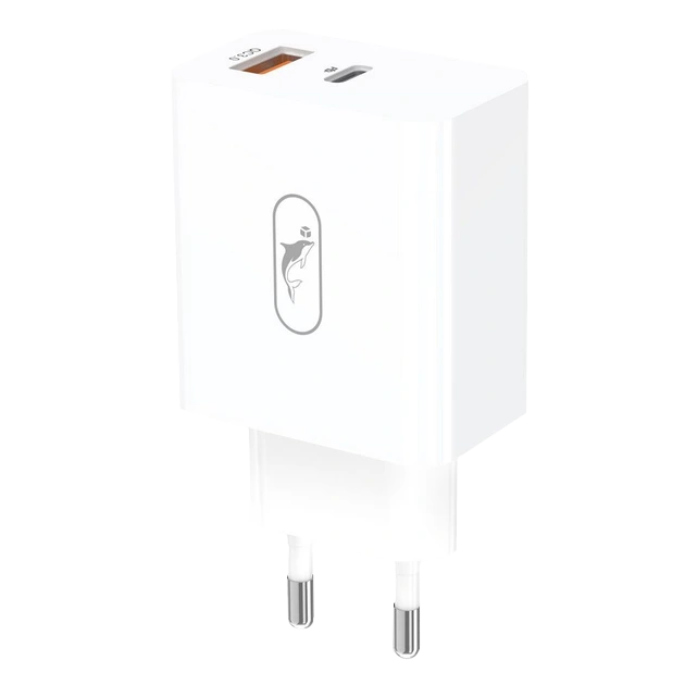 SkyDolphin SC02 (2USBx2.4A) White (MZP-000185)