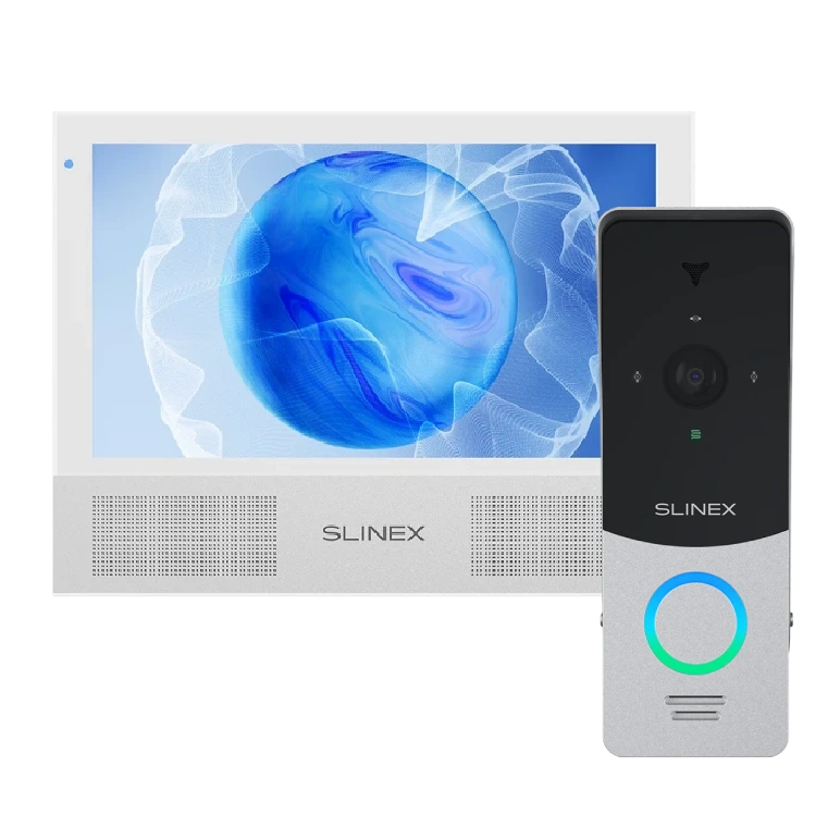 Slinex + панель вызова ML-20HD silver/ black