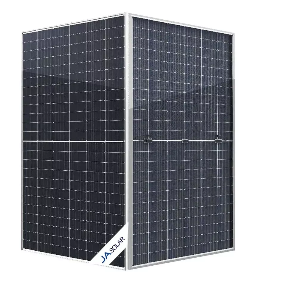 Солнечная панель JA Solar JAM72D42-640/LB (640W | bifacial | silver frame)