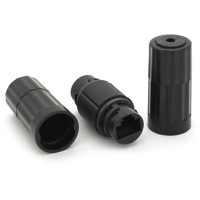 Сращиватель Voltronic 1+1 RJ45 UTP 5e 8P8C IP68, black (16628)