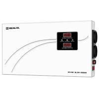 Стабилизатор напряжения REAL-EL STAB SLIM-2000, white (EL122400008)