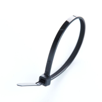 Стяжка 200мм/3.0мм, чорна, UV-resistant, 100шт=пач. APRO (CT-B3200 / 46763)