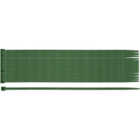 Стяжка Neo Tools 50шт, пластик, 3.6х200мм, зелена (15-975)