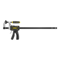 Струбцина Stanley FatMax гибридная, 450мм, давление мин/макс 136/374 кг (FMHT83007-0)