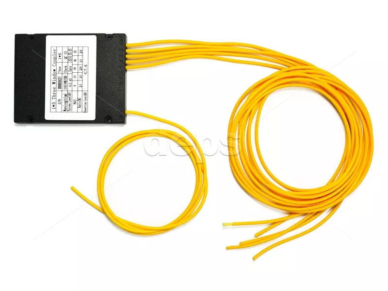 Сварные оптические делители FBT 1x5 без коннекторов (ABS-box)