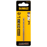 Сверло DeWALT по металлу Black & Gold,HSS-G, 4.2 х 75 х 43 мм (DT20518)