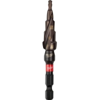 Сверло Milwaukee ступенчатое SHOCKWAVE Impact Duty, 4-12мм с шагом 2мм (48899262)