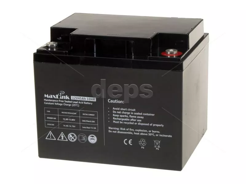 Свинцево-кислотний акумулятор 12V 45Аh(AGM)-D