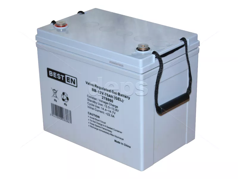 Свинцево-кислотний акумулятор BestEn BB-12V-75Аh (GEL)