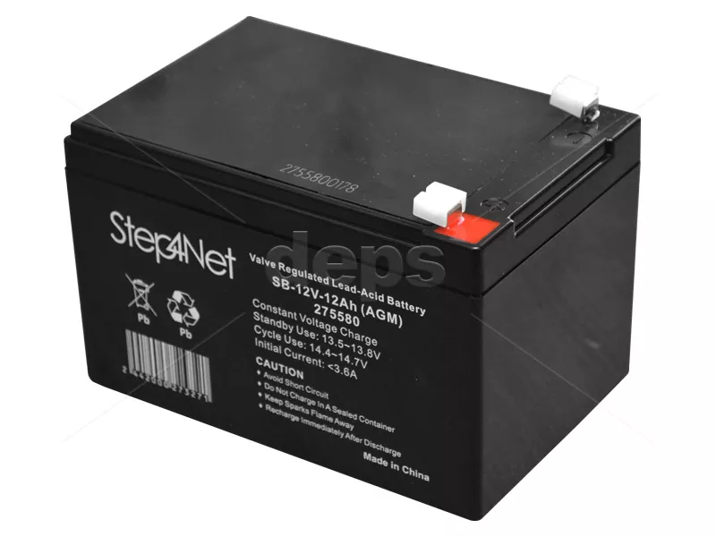 Свинцево-кислотний акумулятор Step4Net SB-12V-12Аh (AGM)