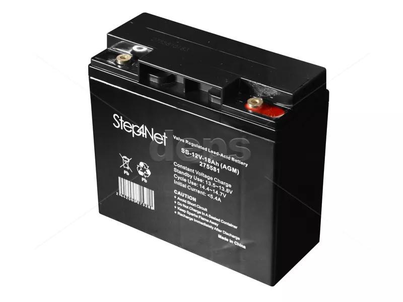 Свинцево-кислотний акумулятор Step4Net SB-12V-18Аh (AGM)
