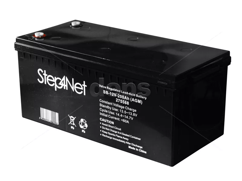 Свинцево-кислотний акумулятор Step4Net SB-12V-200Аh (AGM)
