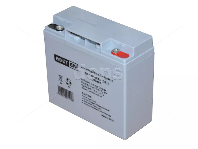Свинцово-кислотный аккумулятор BestEn BB-12V-18Аh (GEL)