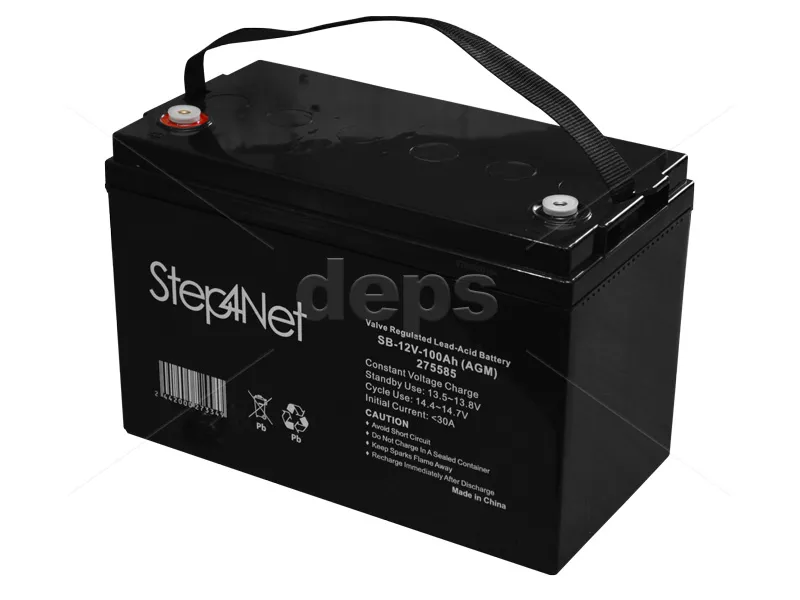 Свинцово-кислотный аккумулятор Step4Net SB-12V-100Аh (AGM)