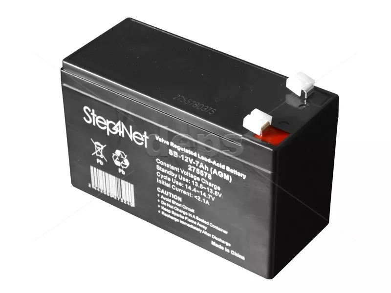 Свинцово-кислотный аккумулятор Step4Net SB-12V-7Аh (AGM)