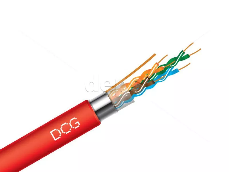 Сигнальний кабель DCG Fire Alarm Cable J-Y(St)H 4x2x0.80mm BC F