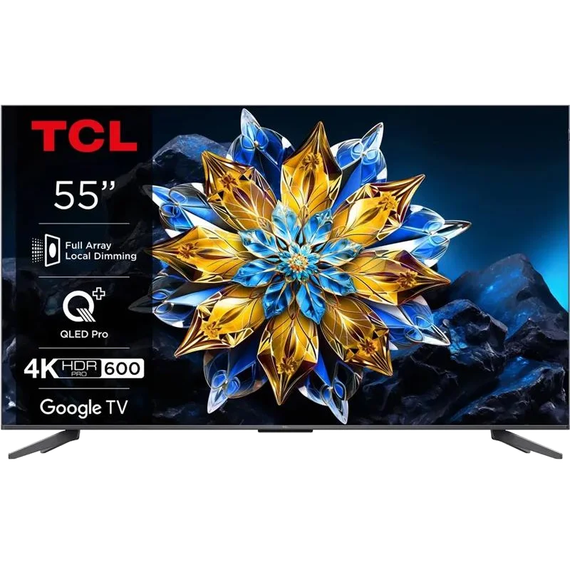 TCL 55C69BPRO Pro 4K Smart Google TV Titan ONKYO