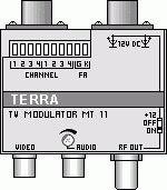 Телевизионный модулятор TERRA MT11