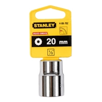 Торцева головка Stanley 1/2" х 20мм, з дванадцятигранним профілем, метрична (4-88-792)