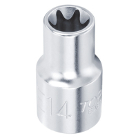 Торцева головка Toptul 1/4" E7 (BAED0807)