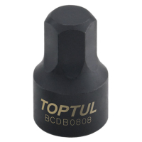 Торцева головка Toptul 1/4" HEX 8мм (цілісна) (BCDB0808)