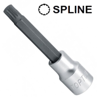 Торцева головка Toptul SPLINE M14 L100мм 1/2" (BCJD1614)