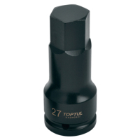 Торцева головка Toptul ударна 3/4" HEX 22мм (KADH2422)