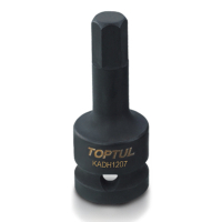 Торцева головка Toptul ударна HEX 1/2" 9мм (KADH1609)