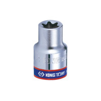 Торцевая головка KING TONY 1/4" Е4, Е-стандарт (237504M)