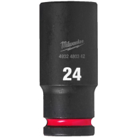 Торцевая головка Milwaukee ShW 1/2" 24 мм, длинная (4932480342)