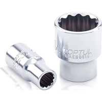 Торцевая головка Toptul 12-гранная 1/4" 9мм (BAEB0809)