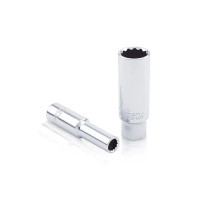 Торцевая головка Toptul длинная 1/4" 12мм 12-гранная (BAEF0812)