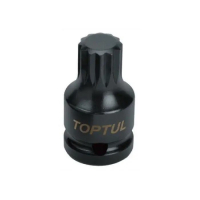 Торцевая головка Toptul SPLINE ударная М16 L44мм 1/2" (KADB1616S)