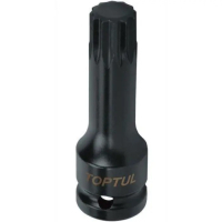 Торцевая головка Toptul SPLINE ударная М18 L77мм 1/2" (KADB1618L)
