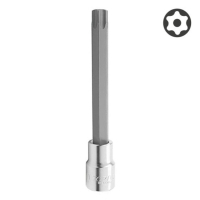 Торцевая головка Toptul TORX T60 L140мм 1/2" с отверстием (BCVA1660)
