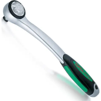Трещотка Toptul 1/2" 72 зуба 250 мм круговой переключатель (CHJM1625)