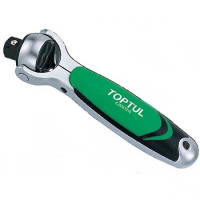 Трещотка Toptul 1/2" с шарниром (360°) 72 зубца укороченная (CJNM1616)