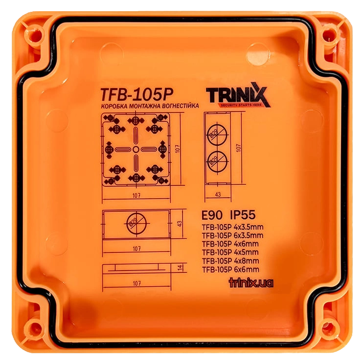 Trinix TFB-105P 4x3.5