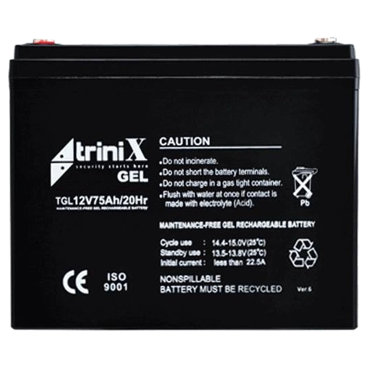 Trinix TGL12V75Ah/20Hr