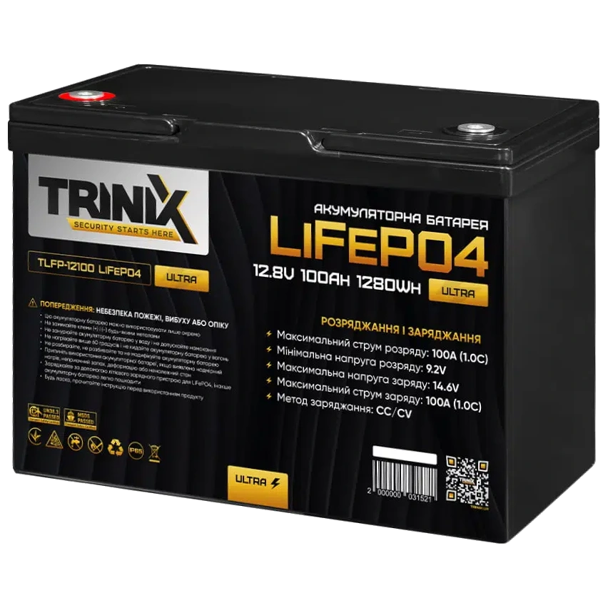 TRINIX TLFP-12100 Ultra 100А•г 12В