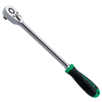 Тріскачка Toptul 1/4" 48 зубців (супердовга) (CJCK0819)