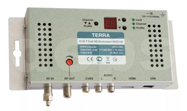 Цифровой Full HD модулятор TERRA MHD-100 HDMI в DVB-T