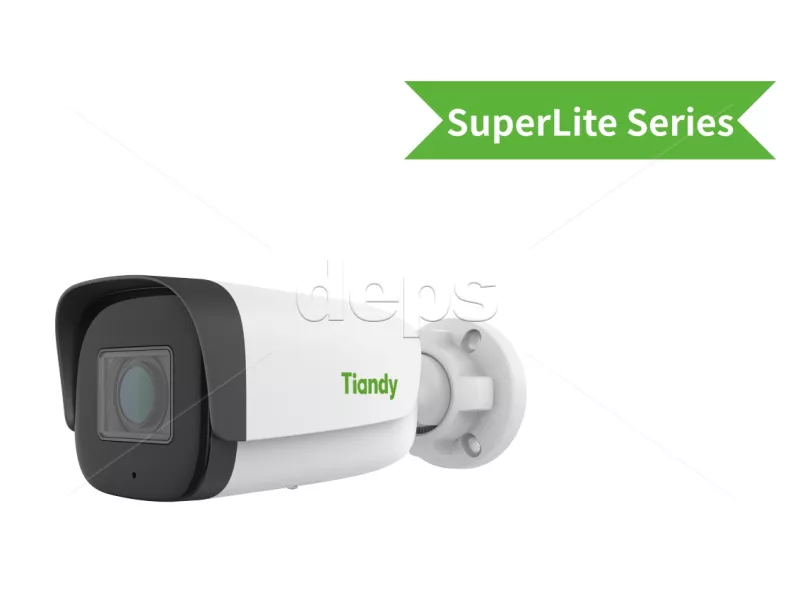 Цилиндрическая IP-камера Tiandy TC-C34UN Spec:I8/A/E/Y/2.8-12mm/V4.2 (4МП f=2.8-12 мотор. | TWDR | MIC | SD | IR до 80м)