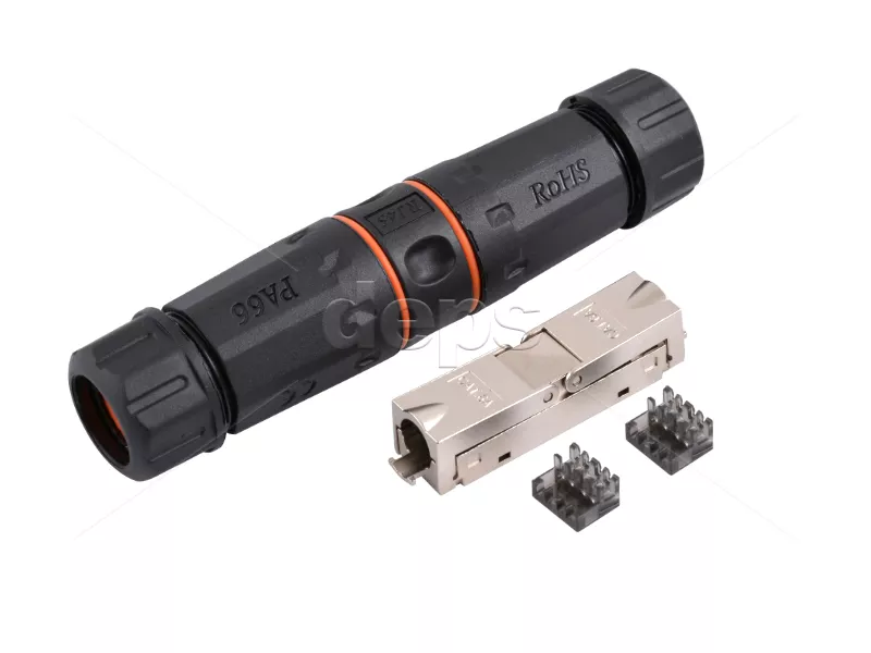 Водонепронецаемый проходной соединитель Cor-X CAT6A STP IP68