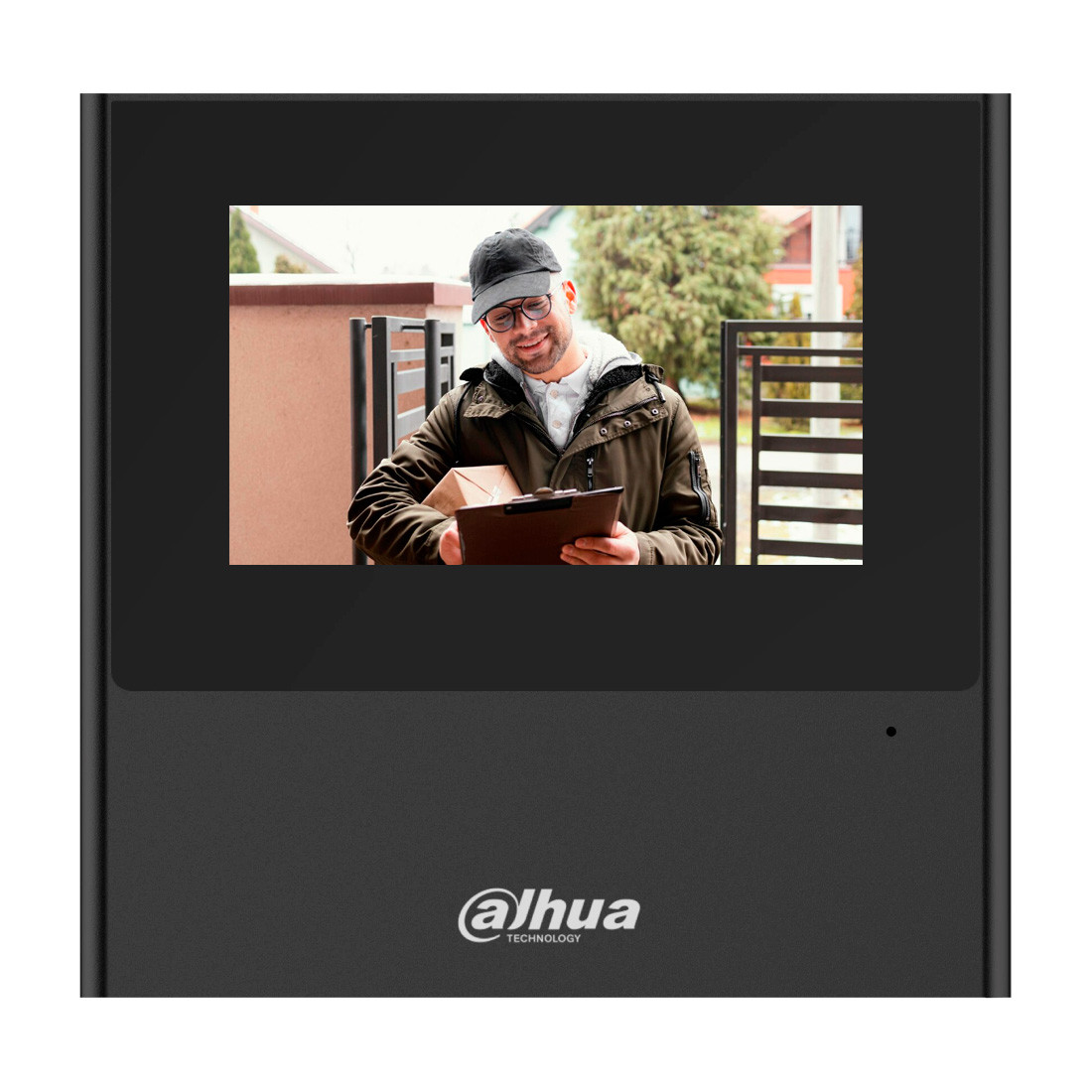 Видеодомофон Dahua DHI-VTH2611L-WP-BE Black 4.3" дюймов Wi-Fi