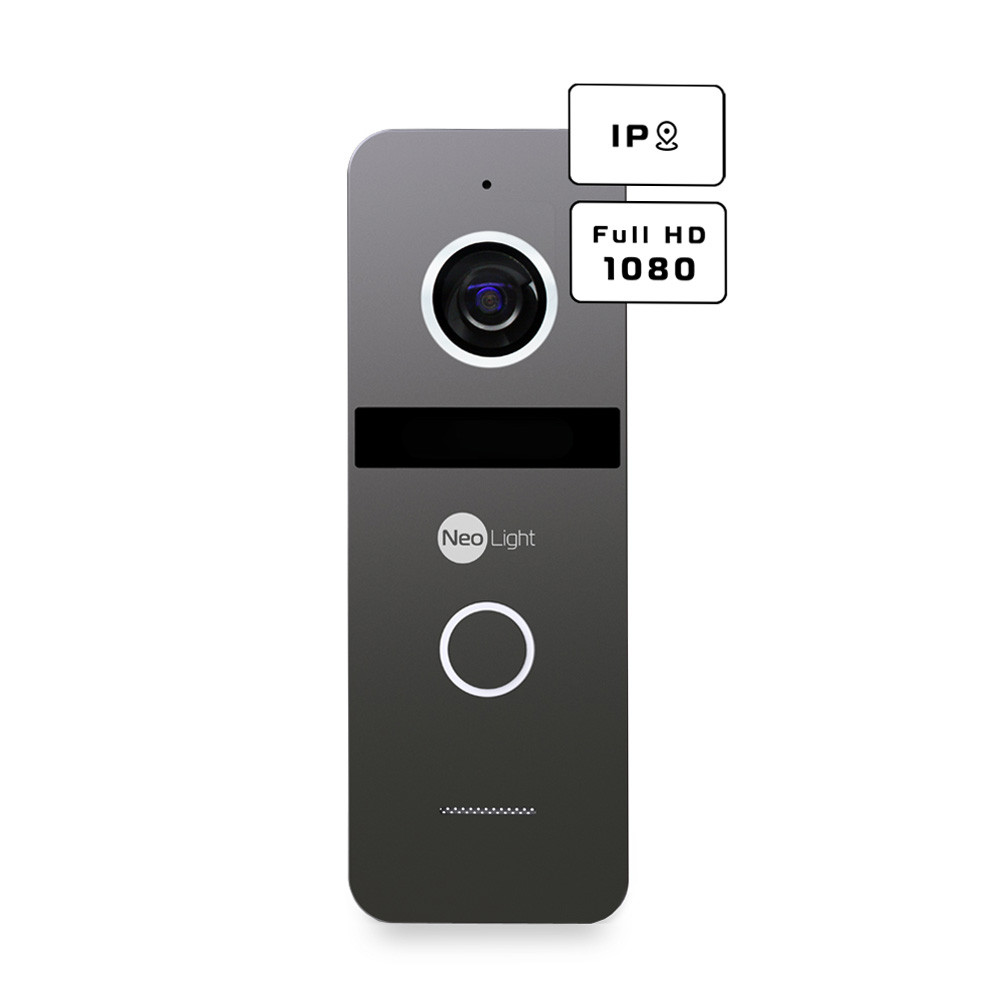 Виклична IP панель NeoLight  SOLO IP Graphite