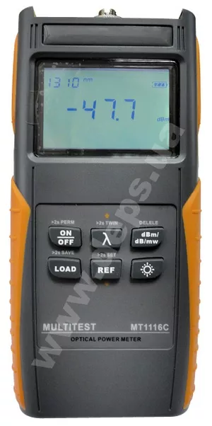 Вимірювач оптичної потужності MULTITEST MT1116C