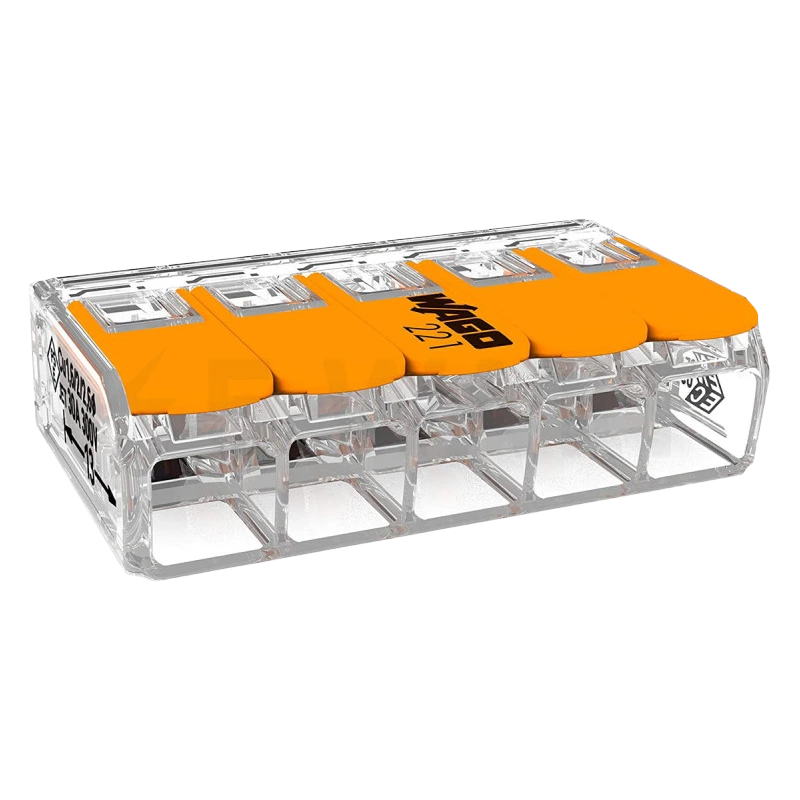 Wago COMPACT 221-615 5-проводов 0,5-6мм2